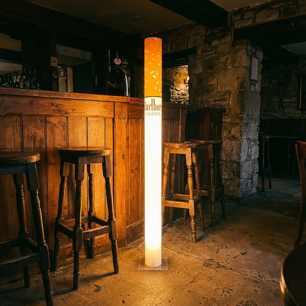 Iconic Marlboro Floor Lamp – 100cm Daylight & Warm Light

