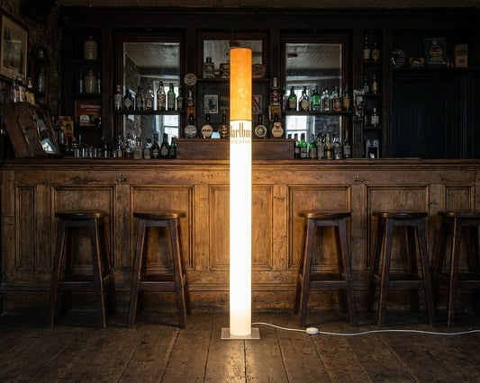 Vintage Marlboro Floor Lamp – 100cm Retro Glow
