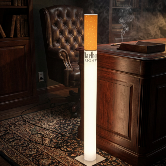 retro floor lamp father lamp marlboro lamp cigarette lamp lights